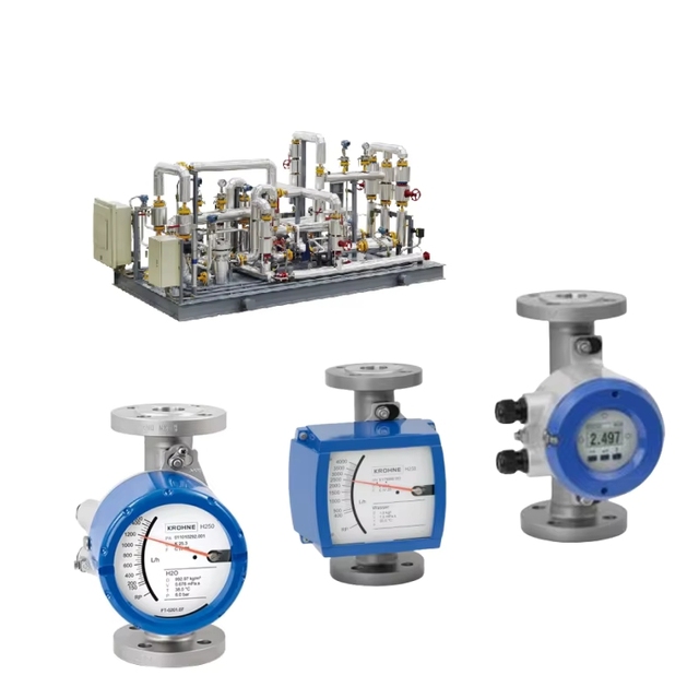 Krohne H250 M8 M9 M10 M40 Variable Area Flowmeter H Combines Flow Measurement Communication