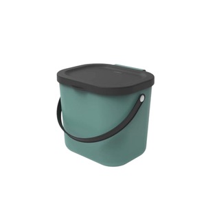 Cestino per Rifiuti ALBULA Verde Scuro 23.5X20X20.8CM 6LT - Product Image 1