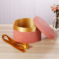 Boîtes d'emballage en papier pour cadeaux de thé, de café et de fleurs en forme de tube rond de luxe personnalisées en gros