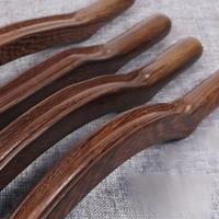 Rodillo de Masaje Corporal de Madera Natural Wenge, Herramienta Manual de Relajación Muscular, Ecológica, para Spa, Salón, Hogar, Profesional