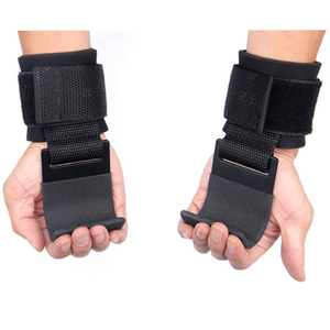 Sangles de poignet CZFIT avec rembourrage en néoprène, adaptées au soutien de la paume pour les soulevés de terre, la musculation et les tractions, unisexe - Product Image 5