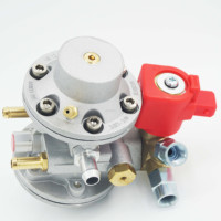 Réducteur de régulateur de pression Compact Cng lpg de haute qualité pour pièces de moteur de générateur de Kit de Conversion de voiture automatique de véhicule à gaz