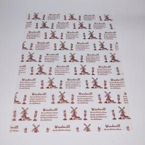 Custom Logo Print/Size <b>Burger</b>/Sandwich <b>Wrap</b> Greaseproof Wax Deli <b>Paper</b> - Product Image 6