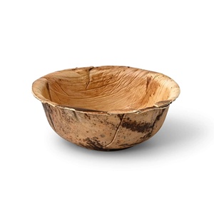 Bols ronds en feuille de palmier de canne à sucre de 425 ml de qualité supérieure, très demandés, pour desserts et plateaux à fruits pour pâtisseries - Product Image 5