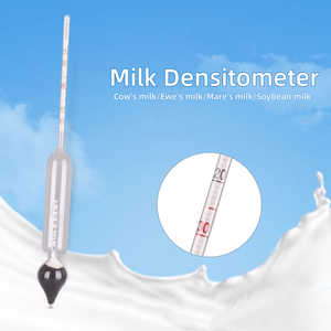 Hydromètre de lait direct d'usine TL densimètre de lait de soja testeur de contenu de produit laitier 0-25 15-45 verre résistant à la corrosion - Product Image 2