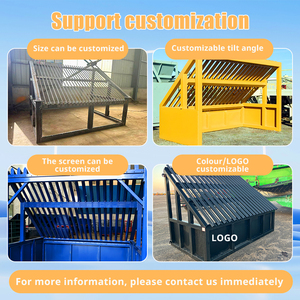 Trung Quốc Khai Thác Mỏ Vàng Quặng Đa Sàn Rung Mỏ Đá Grizzly Màn Hình Cho Sỏi - Product Image 2