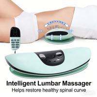 Appareil de traction lombaire électrique ABS pour soulager la douleur, la relaxation, le sport, le divertissement et comme cadeau corporel