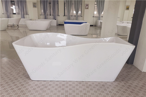 Vasca da bagno indipendente <span class=keywords><strong>mobile</strong></span> semplice in resina acrilica a basso prezzo - Product Image 5