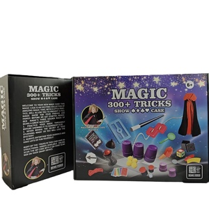 Juego de juguetes para trucos de magia para niños unisex, magia de escenario de plástico y papel para juegos de simulación, Disfraces para principiantes, niños y niñas - Product Image 6