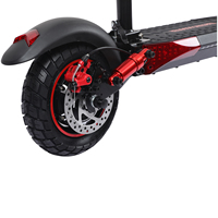 Trottinette électrique tout-terrain pliable en alliage d'aluminium, haute puissance, suspension intégrale, étanche, longue autonomie, directement de l'usine
