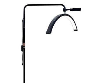Lampada da Terra Professionale <span class=keywords><strong>a</strong></span> Mezzaluna <span class=keywords><strong>a</strong></span> Forma di U con Protezione per gli Occhi, Regolabile, per Saloni di Bellezza, Estetisti, Unghie e Studi di Trucco - Product Image 6