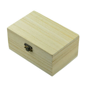 Small Plain Wooden Storage Box Wood Case for Jewellery Small Gadgets Gifts