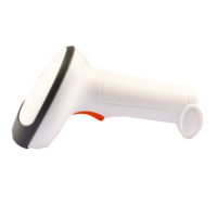 Escáner de Código de Barras Portátil, Compatible con Lectores de Códigos de Barras 1D/2D, Conexión USB, Escáner de Código de Barras con Cable para Mercado, Farmacia, Biblioteca, Tienda