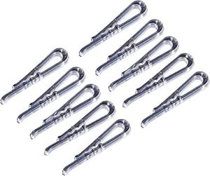 2inch/50mm <span class=keywords><strong>Pince</strong></span> crocodile en forme de U en plastique noir <span class=keywords><strong>Pince</strong></span> à linge pour tissu <span class=keywords><strong>Pince</strong></span> à vêtement pliable pour chemise avec dents pour la <span class=keywords><strong>couture</strong></span> de chaussettes - Product Image 6