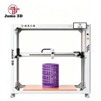 Mesin Printer 3D JUMO FDM Skala Besar Rangka Baja Baru, Single Extruder, Mendukung Power Resume, PLA ABS PETG, Prototyping, Garansi 1 Tahun