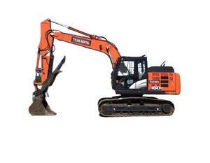 Excavatrice hydraulique Hitachi ZX160 d'occasion de 16 tonnes, excavatrice Hitachi 160 de fabrication japonaise à vendre - Product Image 1