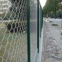 Malla de Alambre Galvanizada por Inmersión en Caliente, 1.8-3.8mm, 60x60mm, 0.6-6m de Altura, Resistente a la Corrosión, para Aislamiento de Carreteras y Ferrocarriles, Venta al Por Mayor