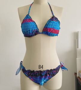 <span class=keywords><strong>ชุด</strong></span><span class=keywords><strong>ว่า</strong></span><span class=keywords><strong>ย</strong></span><span class=keywords><strong>น้ำ</strong></span>บิกินี่ลา<span class=keywords><strong>ย</strong></span>เกล็ดปลาแบบสลิงสำหรับผู้หญิงสไตล์ยุโรปใหม่ <span class=keywords><strong>สวย</strong></span>งาม รุ่น T - Product Image 6