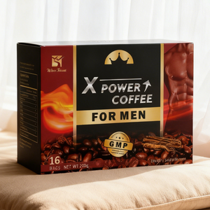 Maca man Power Coffee Hombres poder hierbas energía café instantáneo <span class=keywords><strong>Tongkat</strong></span> <span class=keywords><strong>Ali</strong></span> Natural orgánico Maca Instant Black X Power <span class=keywords><strong>CAFE</strong></span> para hombres - Product Image 1