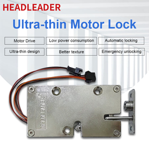 Headleader hld9969 siêu mỏng chống trộm thông minh khóa điện tử Vân tay + mật khẩu + Chìa khóa động cơ điều khiển không thấm nước cho khối lượng nhỏ - Product Image 2