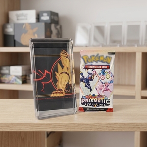 Étui de présentation moderne et portable en acrylique pour cartes Pokémon Toploader, paquets de boosters et collections de cartes à collectionner – Protection optimale - Product Image 3