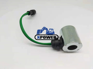 Bobine solénoïde de vanne de commande de système hydraulique Xpower 0696-06-00 186-1525 06960600 pour tracteur, chargeuse, niveleuse 6 mois - Product Image 5