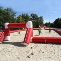 Arène de football gonflable professionnel, terrain de ballon à vendre, en vente