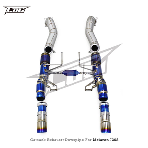 Sistema de Escape Boska de Fábrica para Mclaren 720S Spider/Coupe 4.0T 2017-2019, Tubo de Titanio Recto para Auto de Calle, Catback, Downpipe - Product Image 4