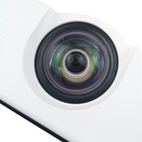 FLYIN DLP tiro corto WXGA 1080P 3700 Ansi Lumen 3D proyector resolución máxima 4K láser enchufe de EE. UU. para educación de negocios en el hogar