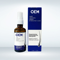 Spray d'essence pour la croissance des cheveux, marque privée, fabrication OEM, pour adultes