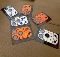 Film de protection d'objectif d'appareil photo en verre coloré en aluminium métallique pour 17 Pro Air arrière 17 Pro Max