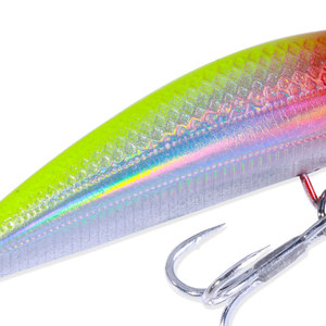 Sıcak satış 9cm 15g Minnow balıkçılık Lures yapay sert balıkçılık yem olta takımı aksesuarları için - Product Image 4