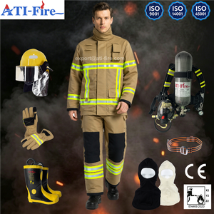 ชุดนักดับเพลิงราคาโรงงานขายส่ง EN469 NOMEX อารามิด เคฟลาร์ <span class=keywords><strong>PPE</strong></span> 4 ชั้น ชุดดับเพลิงแบบ Bunker Turnout ขายส่งชุดนักดับเพลิงจีน - Product Image 2