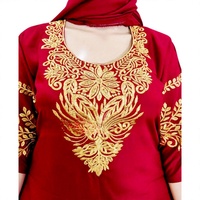 Abaya Kaftan en dentelle de style marocain pour femme de grande taille XXL au design arabe de Dubaï pour robe de bal avec foulard