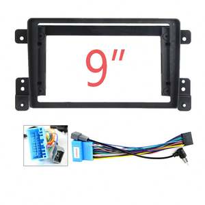 Marco estéreo para Radio de coche, Kit de embellecedor de Panel de montaje para tablero de instrumentos, DVD, 2 Din, Fascia, para Suzuki <span class=keywords><strong>Grand</strong></span> <span class=keywords><strong>Vitara</strong></span>, 2007-2012 - Product Image 3