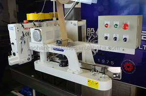 เครื่องเย็บกระสอบอุตสาหกรรมแบบเข็มเดี่ยวเย็บโซ่ ยี่ห้อ YAOHAN รุ่น New Core Motor Mechanical Automatic พร้อมสายพานลำเลียง - Product Image 4