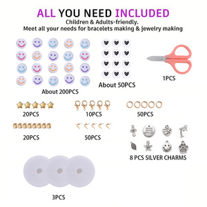 Venta al por Mayor de Cuentas Redondas de Arcilla Polimérica Suave de 72 Colores y 10800 Unidades, Certificadas por Terceros, para Hacer Collares y Pulseras Hechas a Mano, en Caja - Product Image 2