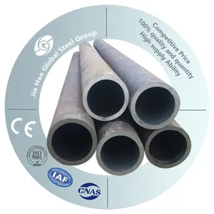 Material de construcción ASTM personalizado tubo redondo de acero al carbono sin costura