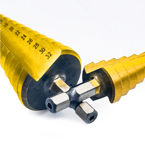 3pcs <strong>Drill</strong> <strong>Bits</strong> Set Hss Titanium Step <strong>Drill</strong> <strong>Bit</strong> - Product Image 2