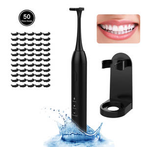 Waterproof IPX7 Sonic <b>Electric</b> <b>Toothbrush</b> Set Charging <b>Electric</b> Flosser Oral Dental Cleaning 2000mAh Battery Daily Use GOLDROSE - Product Image 2