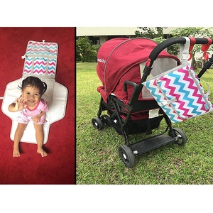 Seco y cómodo muselina cuidado del bebé infantil plegable niños <span class=keywords><strong>cambiador</strong></span> bolsa de almacenamiento multiusos - Product Image 4