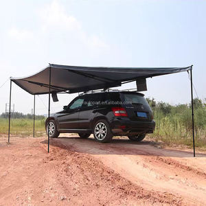 <span class=keywords><strong>Toldo</strong></span> lateral para coche de 180 grados, equipo de <span class=keywords><strong>toldo</strong></span> protector UV de 2,5 metros para camionetas de coche por tierra, lona parasol plegable para caravana - Product Image 3