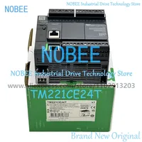 Nuevo Controlador Lógico PLC Modicon M221 Original, 24 E/S, TM221C24R TM221C24T TM221C24U TM221CE24U TM221CE24R TM221CE24T