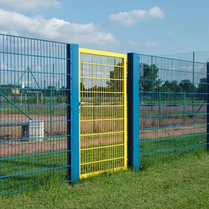 Đu đơn hàn dây lưới hàng rào sơn tĩnh điện chống leo lên cổng đường lái xe cho vườn khung thép nhúng nóng công viên trang trại - Product Image 1