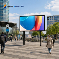 Affichage LED extérieur UHLED P5 avec boîtier en aluminium certifié ETL, cathode commune pour panneau d'affichage LED de référence commerciale centrale