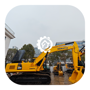 Excavadora de cadenas Komatsu PC350 usada de servicio pesado, equipo original japonés para construcción, minería y movimiento de tierras. - Product Image 1