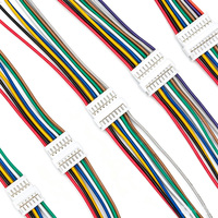 Connecteurs de câbles isolés mâles et femelles à pas de 1,25 mm, 2-6 broches, 10 pièces/sac
