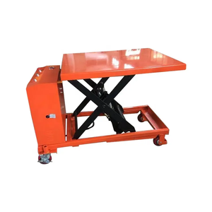 150Kg 300Kg <span class=keywords><strong>Mini</strong></span>-Lifttafel Aangedreven Door Batterij Semi-Elektrische Lifttafels Gemaakt In China Magazijnapparatuur - Product Image 4