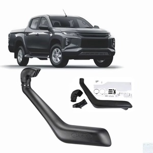 Kit d'accessoires de snorkel d'admission d'air LLDPE tout-terrain 4x4 Marveland pour Triton L200 Triton MR 11/2018-2023 V-Spec 2.4L compatible avec moteur 4N15 - Product Image 1