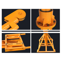 Mini-grue mobile 800 kg, 1 tonne, 2 tonnes, rotation à 360 degrés, pour levage extérieur, nouvelle grue de levage compacte
